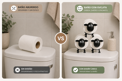Portarollos Papel Oveja